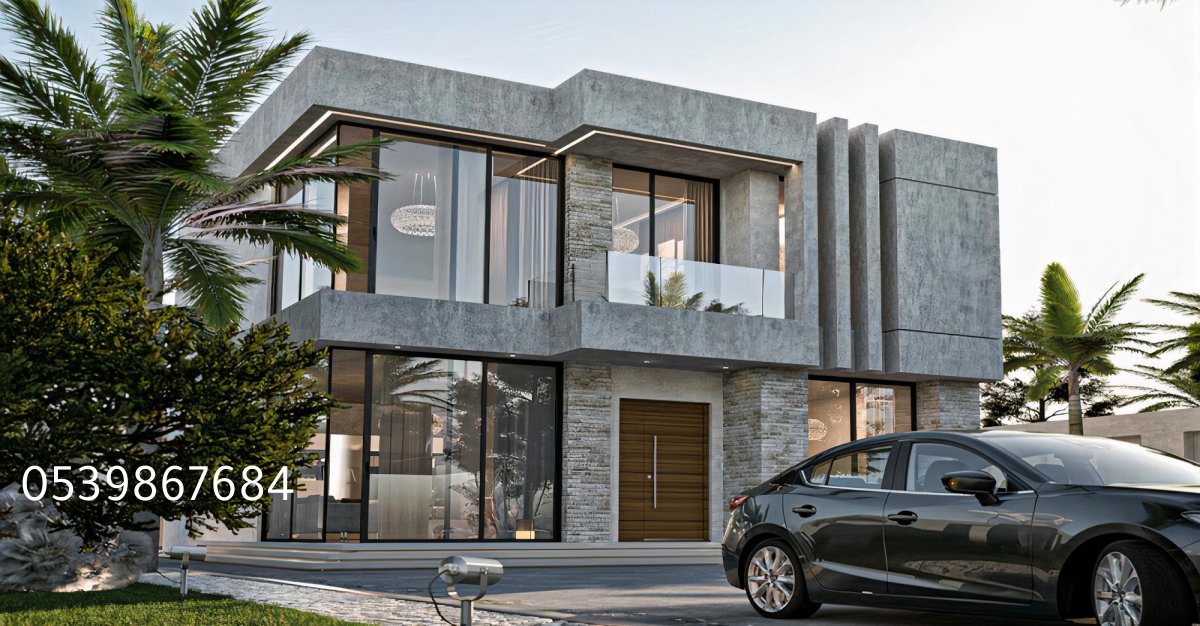 شركة متخصصة في بناء فلل سكنية فاخرة في الرياض والحوطة.